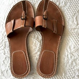 Cole Haan all-leather sandals 6